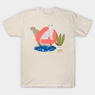 Leopards and armchair T-Shirt